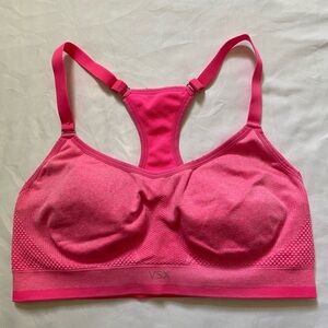 Victoria Secret VSX pink stretch sport bra